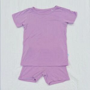 Posh Peanut Lavender Short Sleeve Pajama Set